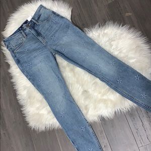 Hollister star printed jeans